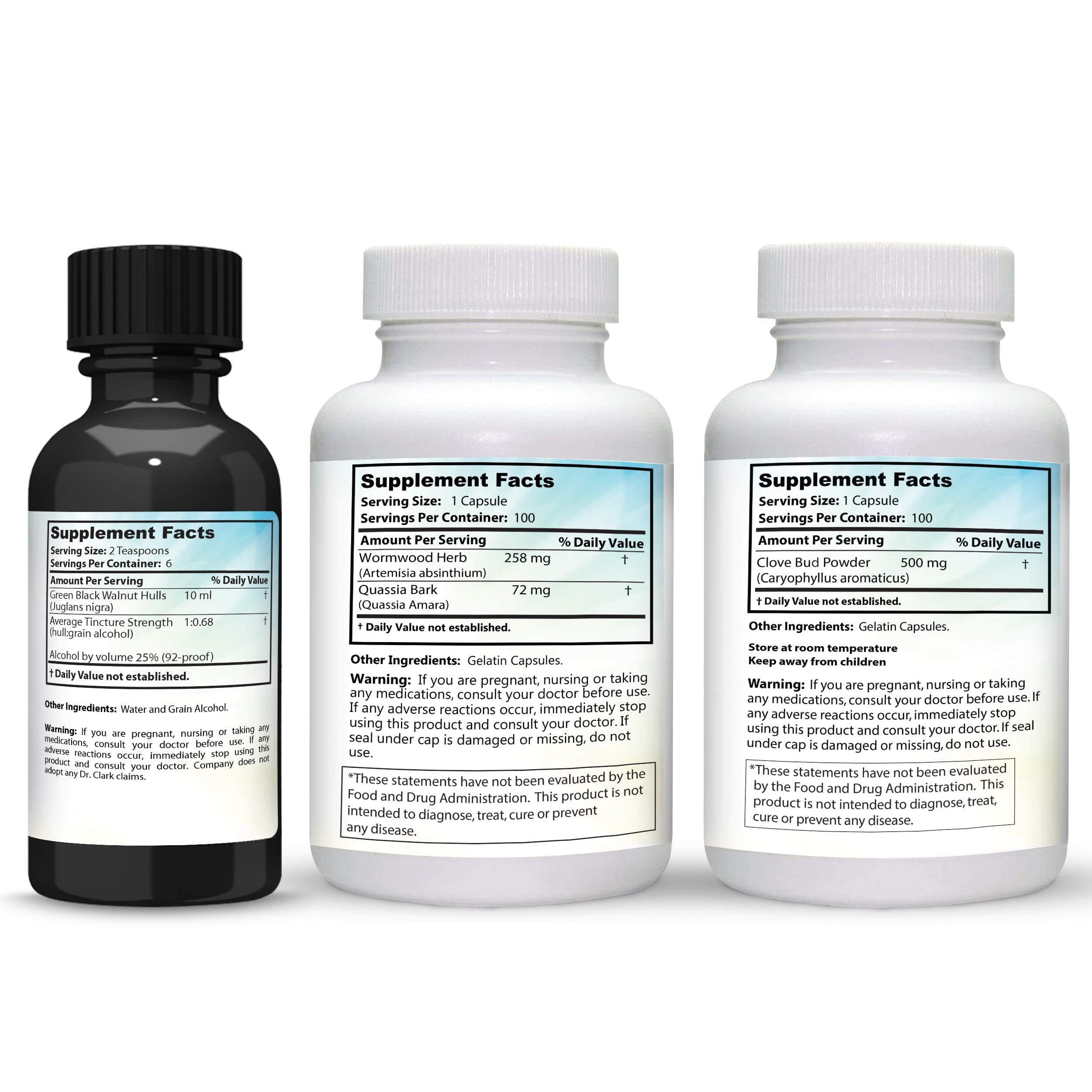 Dr Clark Store Intestine Support & Cleanse Kit, Supports Intestinal Health — Amazon image 5