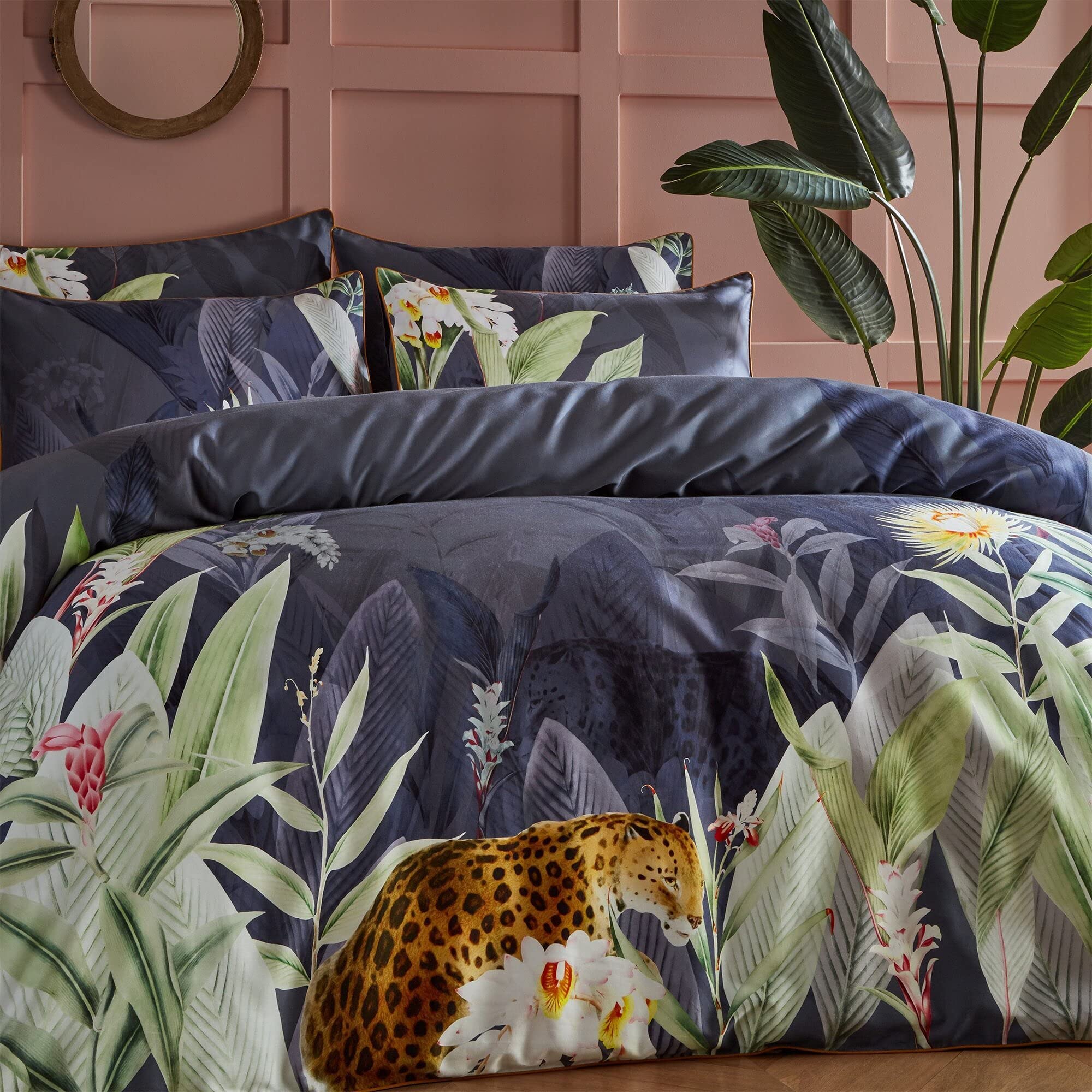 Paoletti Multicolored Artemis Single Duvet Cover Set, Cotton, Multi 75Cm