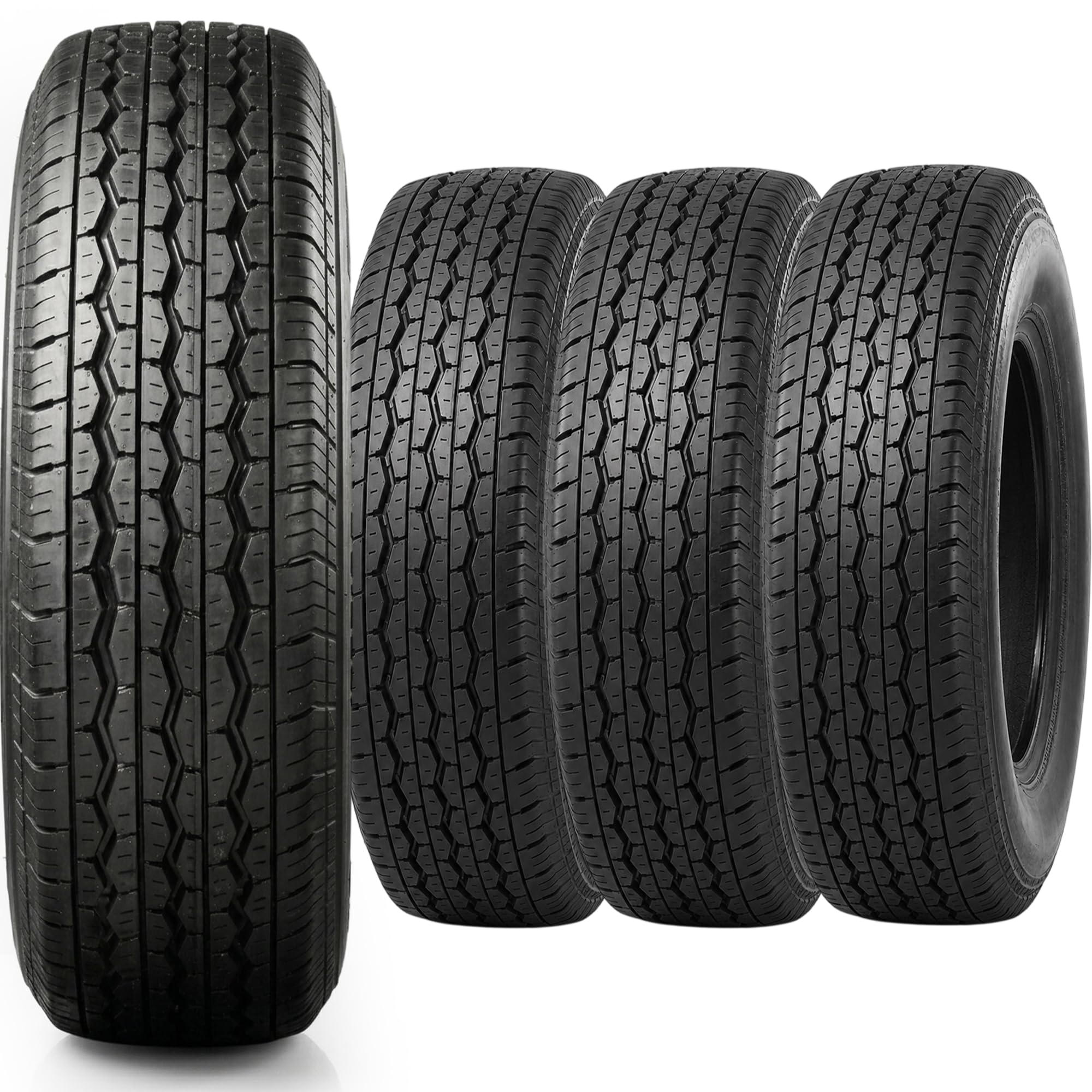 ナスカー　ハイエース　キャラバン　195/80r15 2本ずつ　2-1 Amazon.co.jp: TRIANGLE 195/80R15 4本セット LT 107/105Q TR645