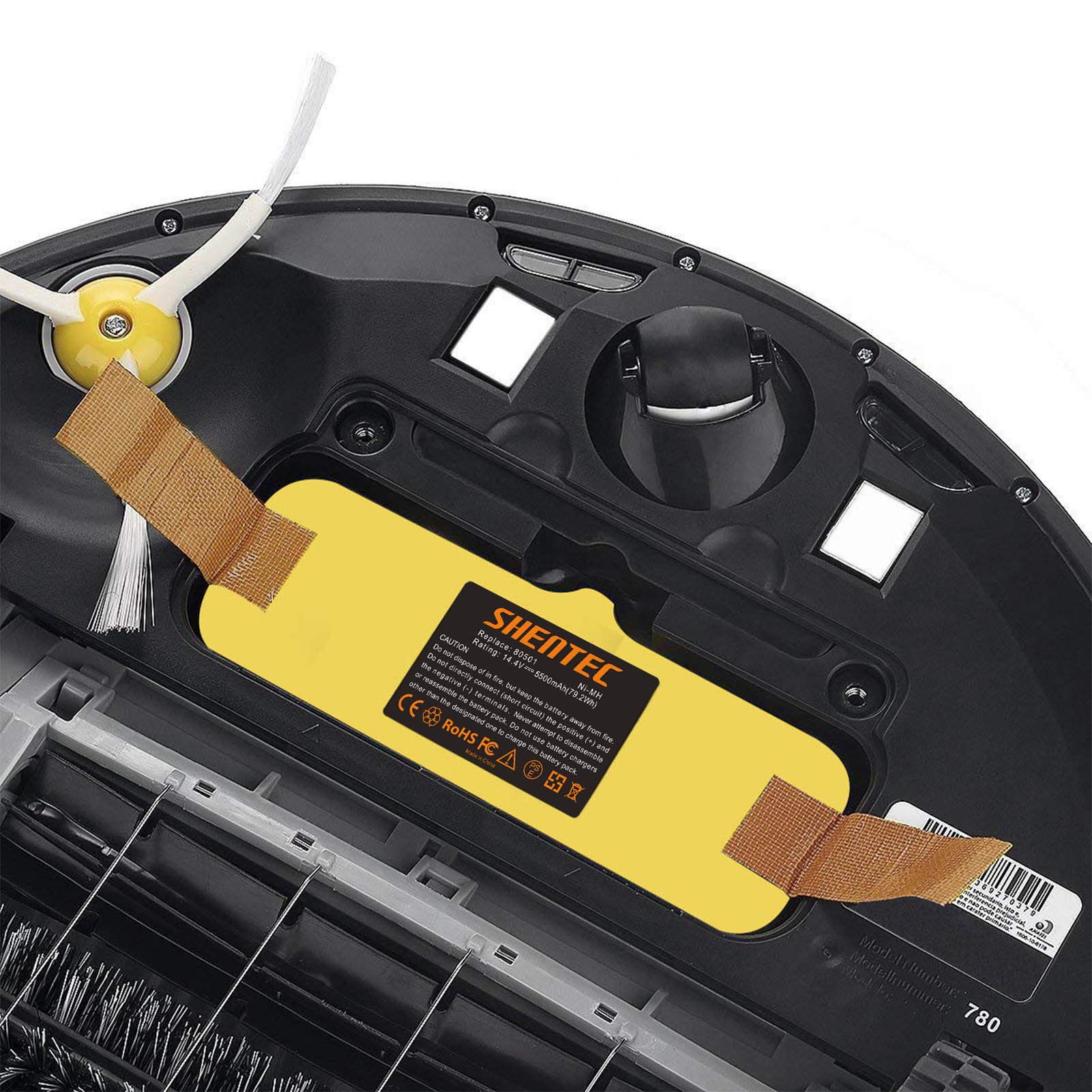 Amazon.com: Shentec 14,4 V Batería compatible con iRobot Roomba 400 500,  Ni-MH Batería : Herramientas y Mejoras del Hogar