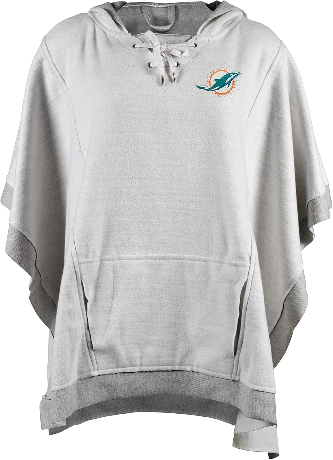 Littlearth NFL Womens Heather Hoodie Poncho