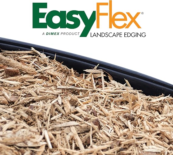 EasyFlex No-Dig Landscape Edging Kit - 100 ft., Black