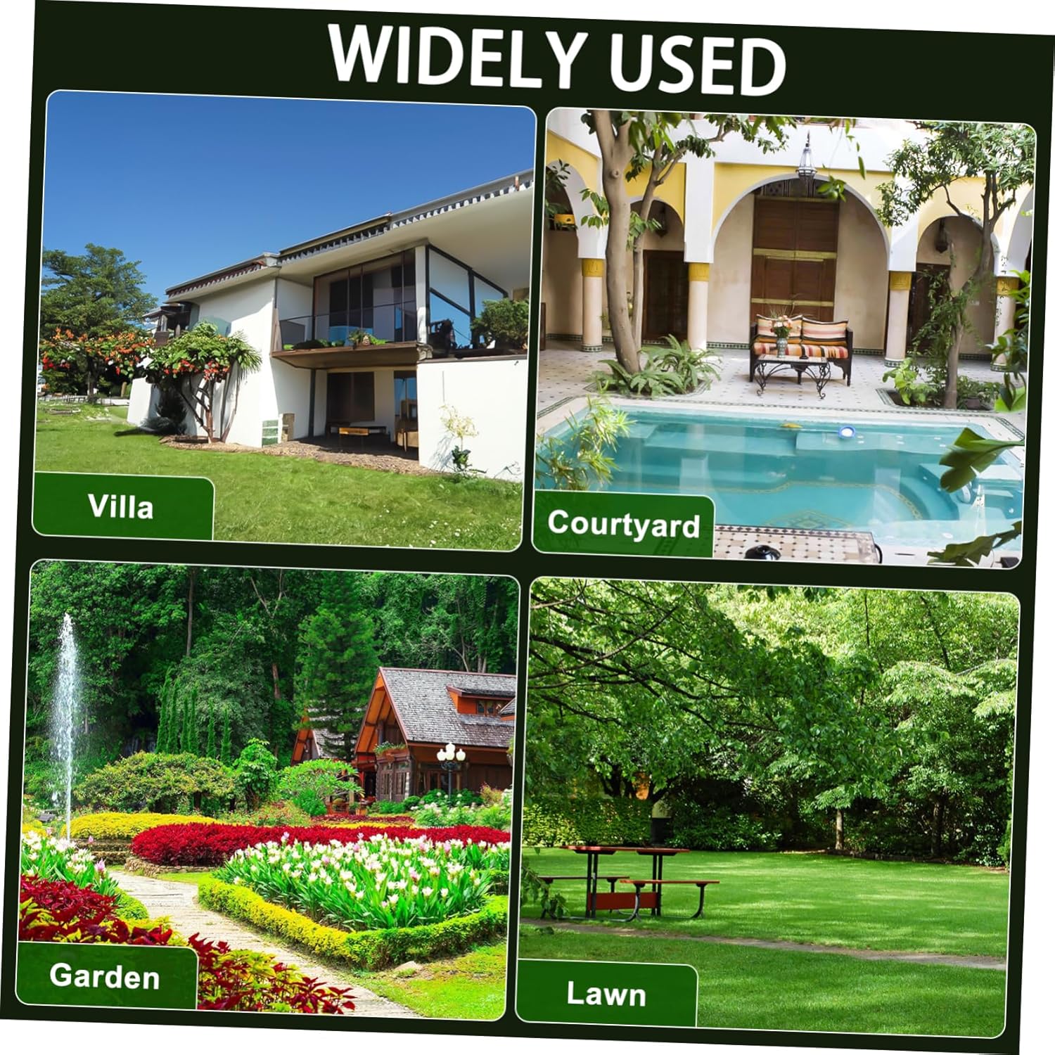 Solar Powered Fountain High Efficiency Outdoor Water Pump for Gardens Ponds and Lawns Easy Maintenance Lightweight Design Relaxing Ambiance