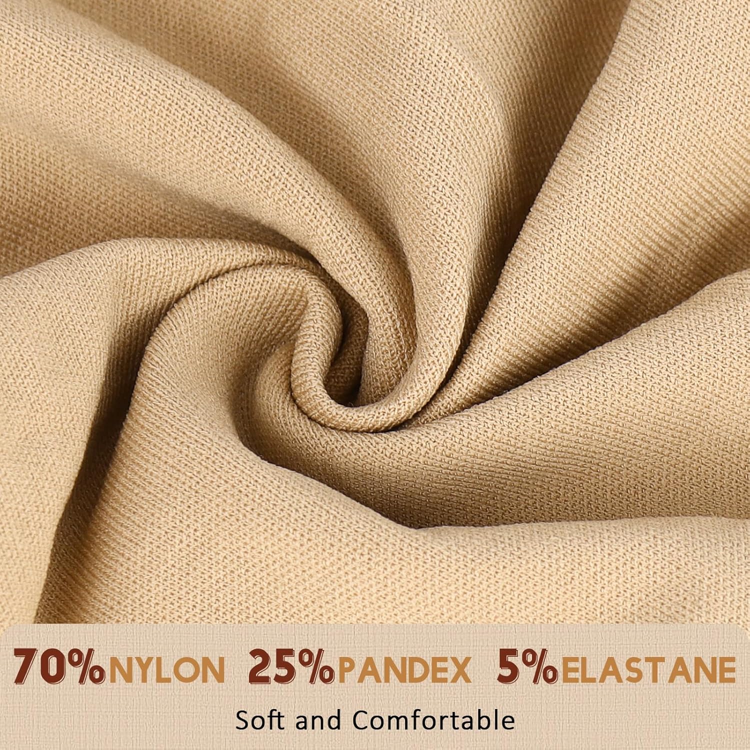 CASMON 20-30 mmHg Compression Pantyhose for Women & Men, 2 Pairs Closed Toe Compression leggings for Varicose Veins Edema - Image 3