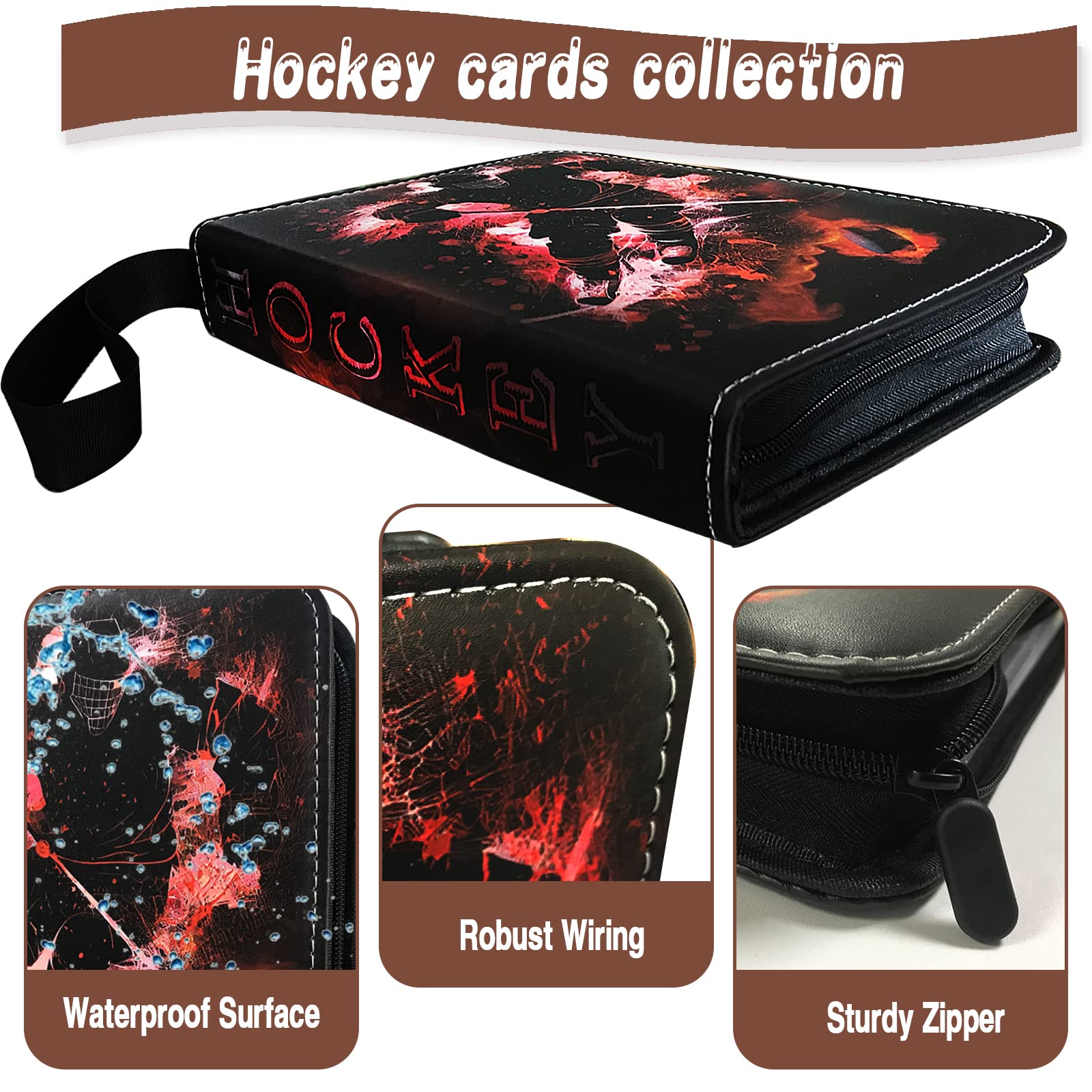 hockey card binder Found these in a full of cards. What do we think? : r/hockeycards Additional pages can be added 2015-16 Upper Deck Hockey Binders,