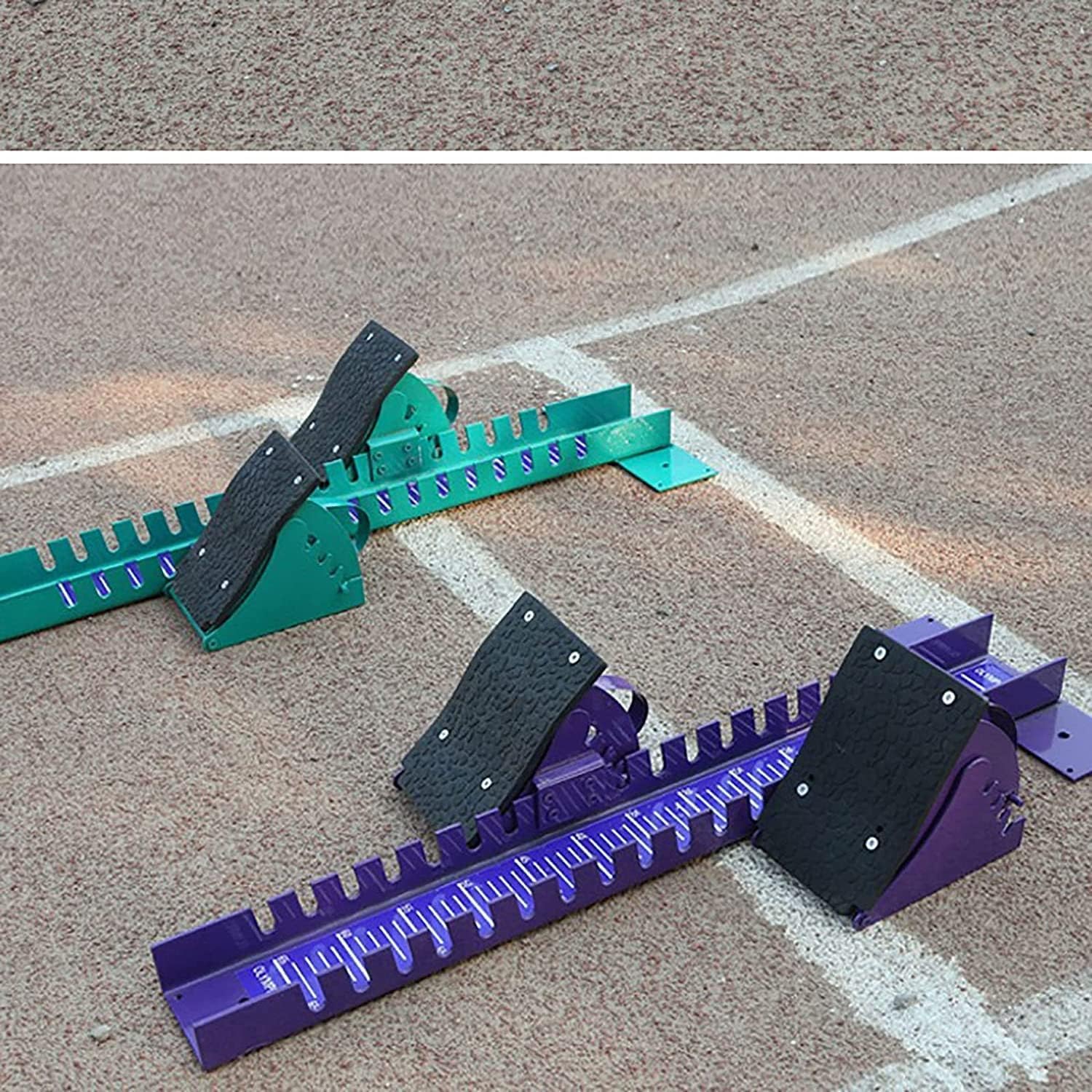 Verstellbarer Aluminium-Startblock für Leichtathletik-Training