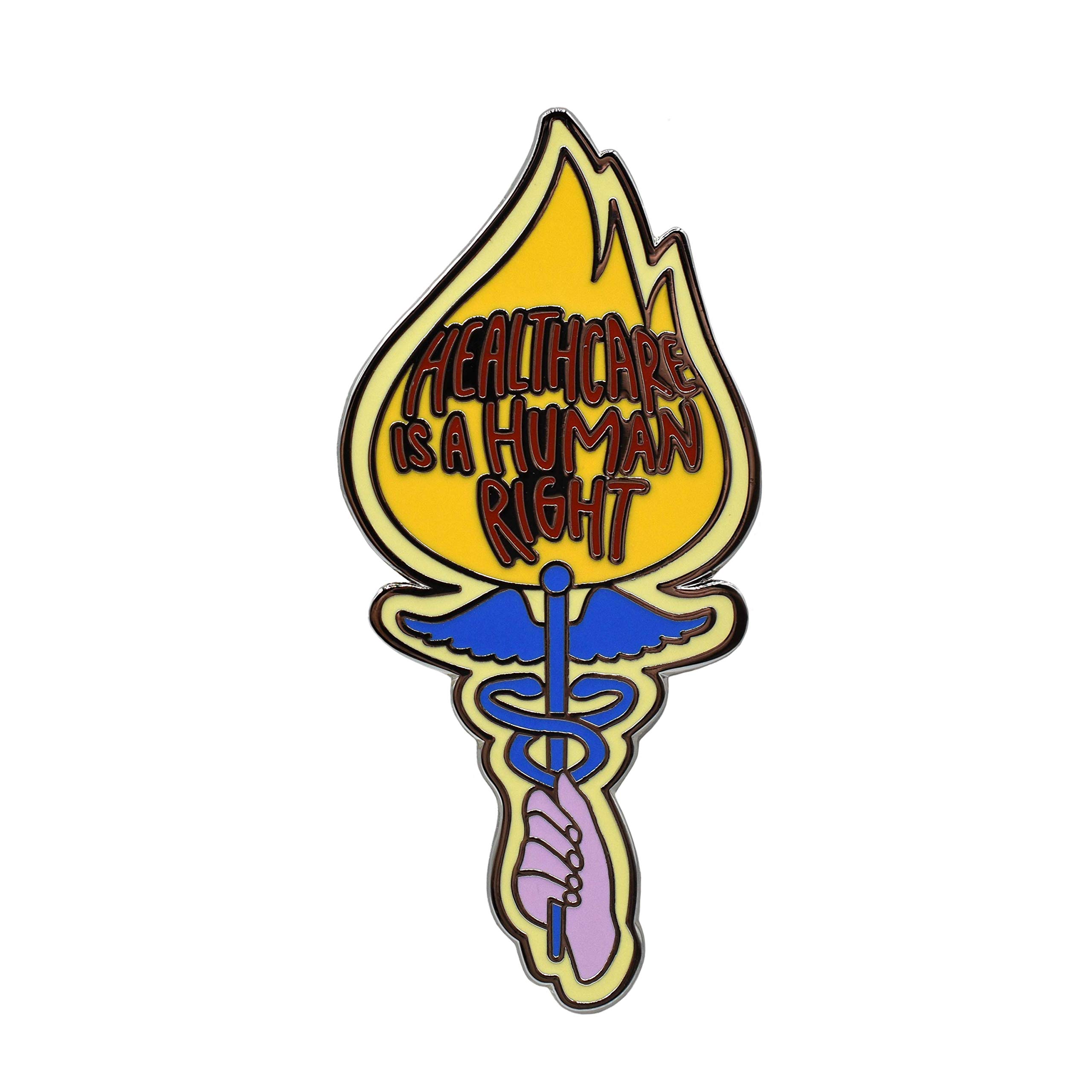 USWire Healthcare is a Human Right Pin