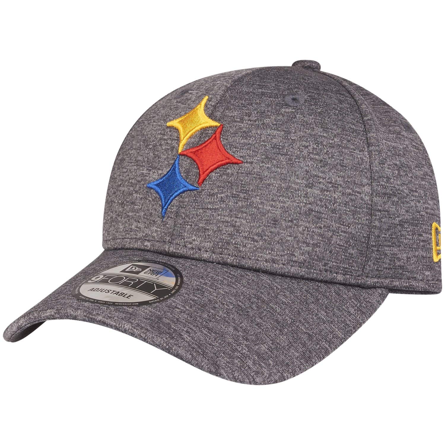 New Era Unisex Charcoal 9Forty Shadow Cap - Elemental Pittsburgh Steelers - One Size