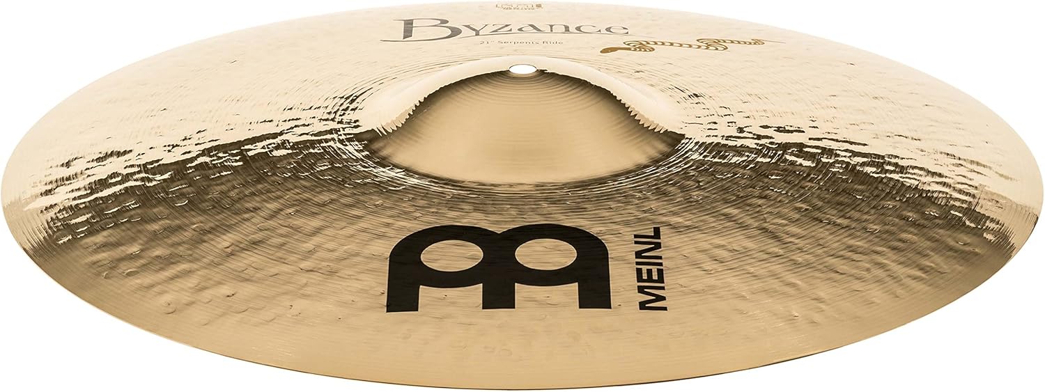 Meinl Cymbals B21SR-B Byzance 21-Inch Brilliant Serpents Ride Cymbal (VIDEO)