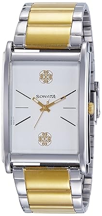 Sonata Analog Dial Mens Watch -NL77002BM02 / NL77002BM02