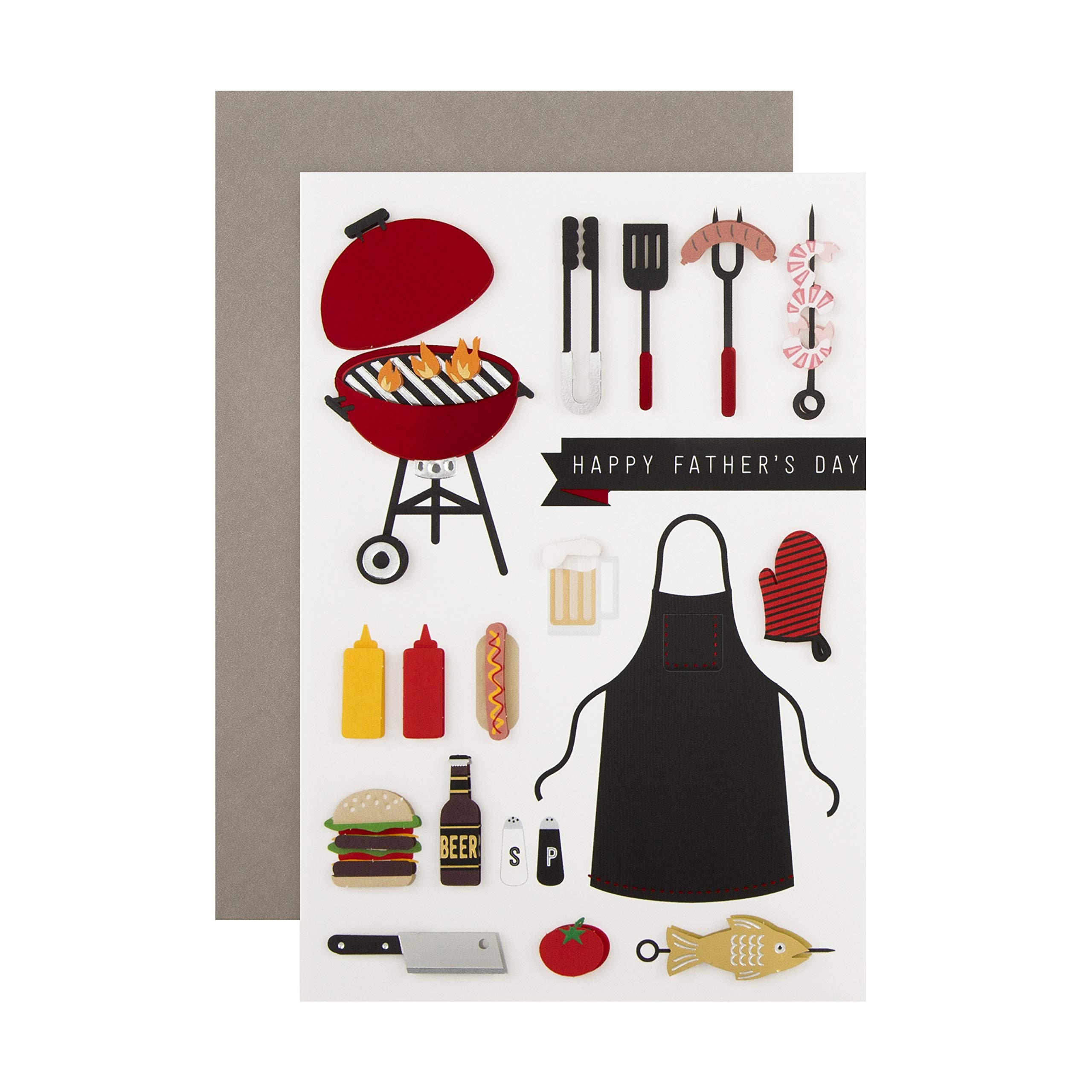 Hallmark Father's Day Card for Dad - 3D Effect Paper Craft Signature Collection Design