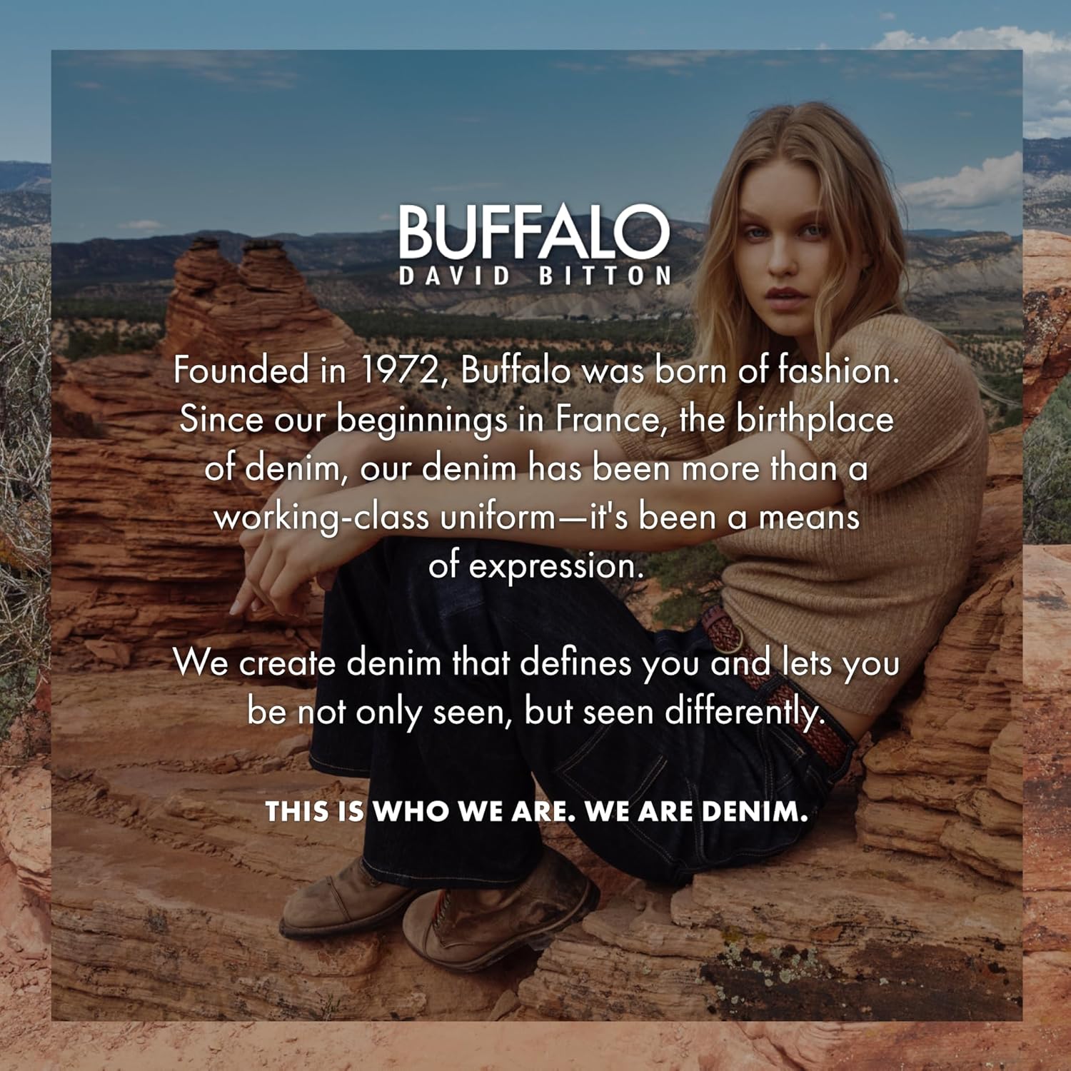 Buffalo David Bitton Womens Margot Mom Jeans - Image 7