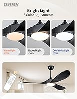 Vista 18 de 42 Inch Low Profile Ceiling Fans with Lights and Remote, Flush Mount Ceiling Fan with Lights, 3 Blades Solid Wood Dimmable Walnut Easy Installation