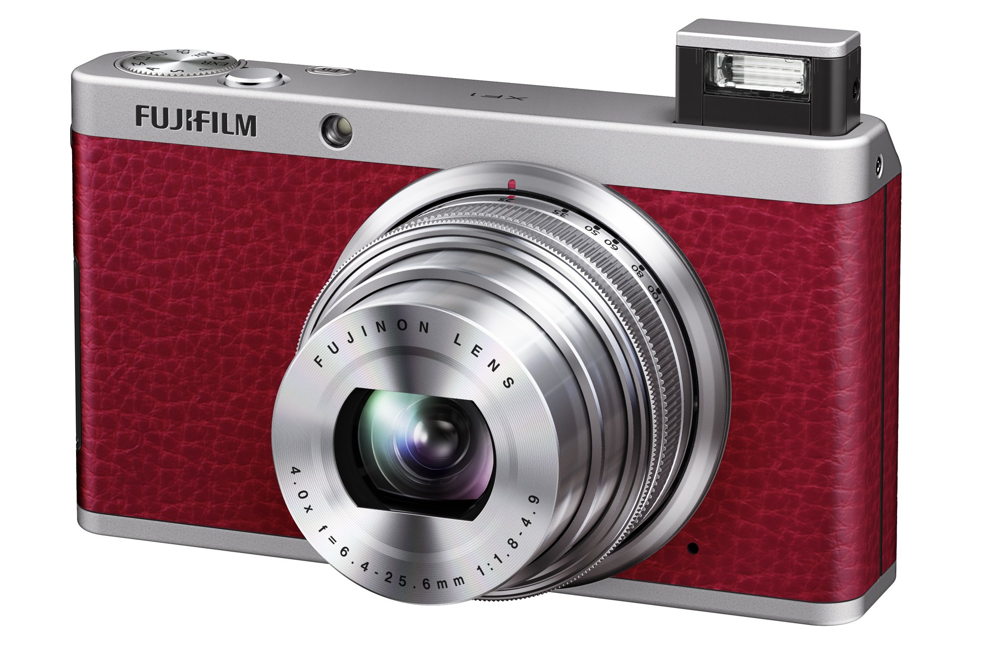 Fujifilm XF1 Digital Camera - Red (12MP, EXR-CMOS Sensor, 4x