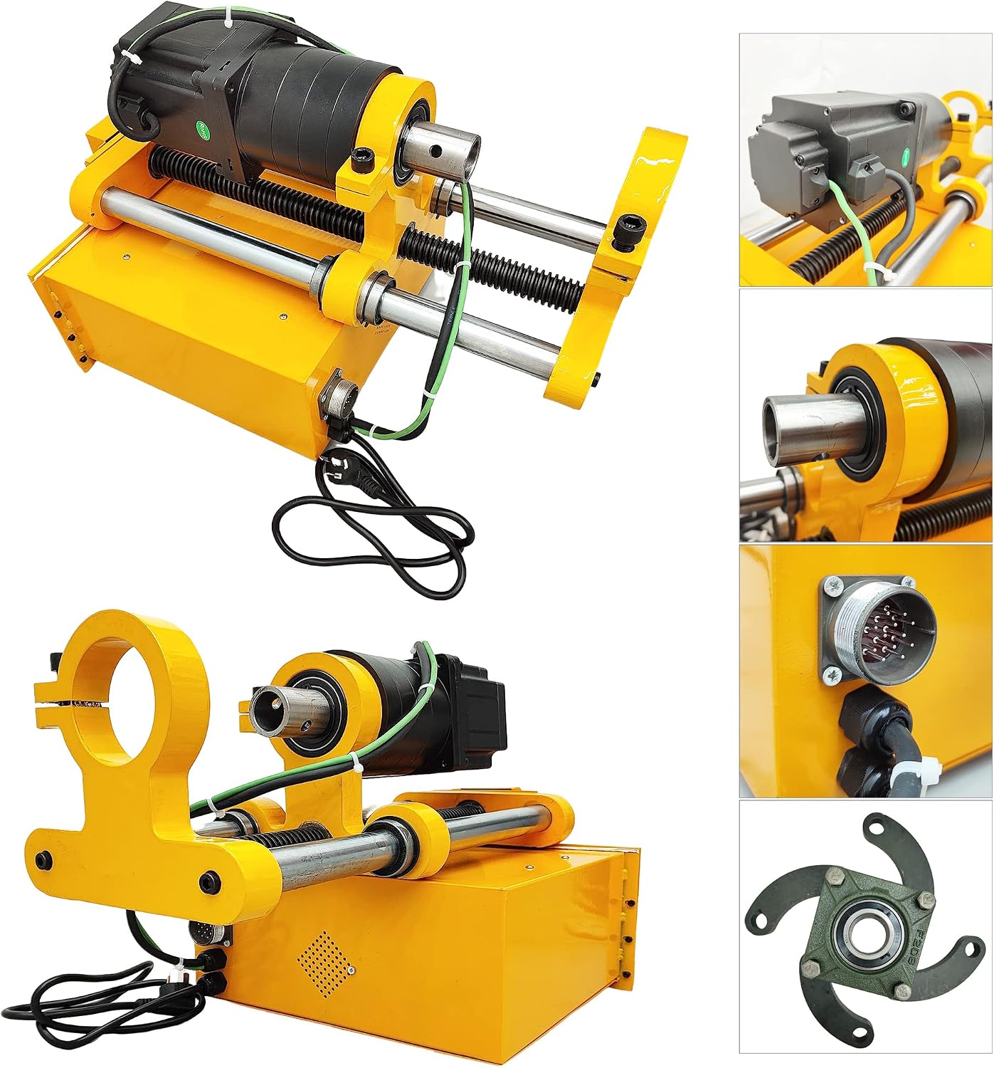 INTSUPERMAI Portable Line Boring Machine 110V Hole Drilling Connecting Rod Boring Machine XDT50 with Hole Diam Ф55 - Ф260mm for Engineering Machinery Repairing