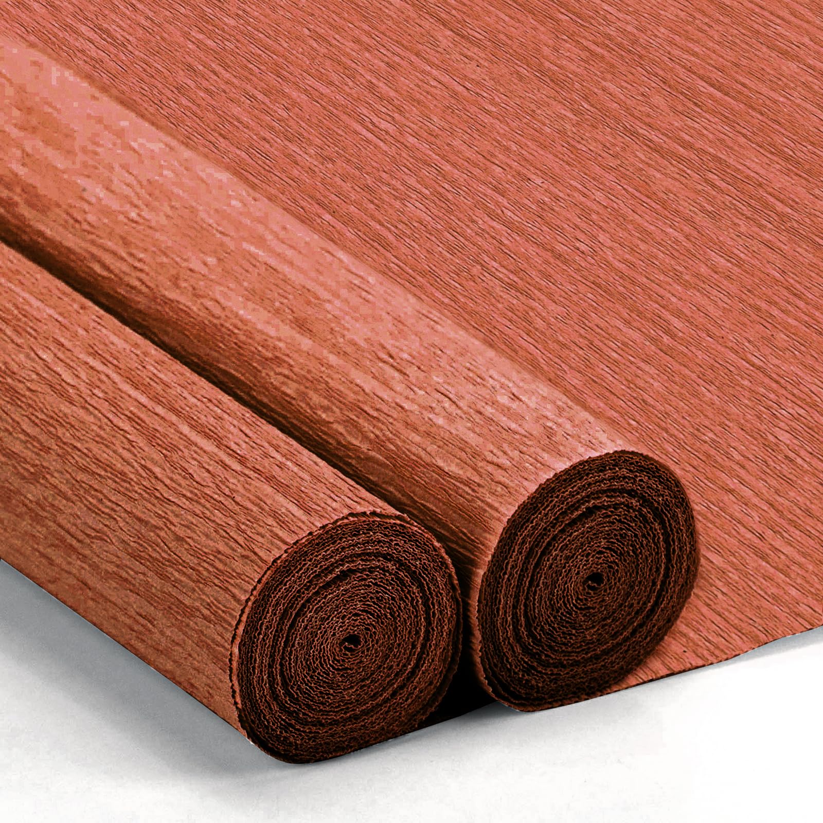 Crepe Paper Streamers 2 Rolls 10 x 98Inch (Brown)