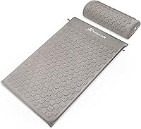 Vista 8 de ProsourceFit Acupressure Mat and Pillow Set for Back/Neck Pain Relief and Muscle Relaxation