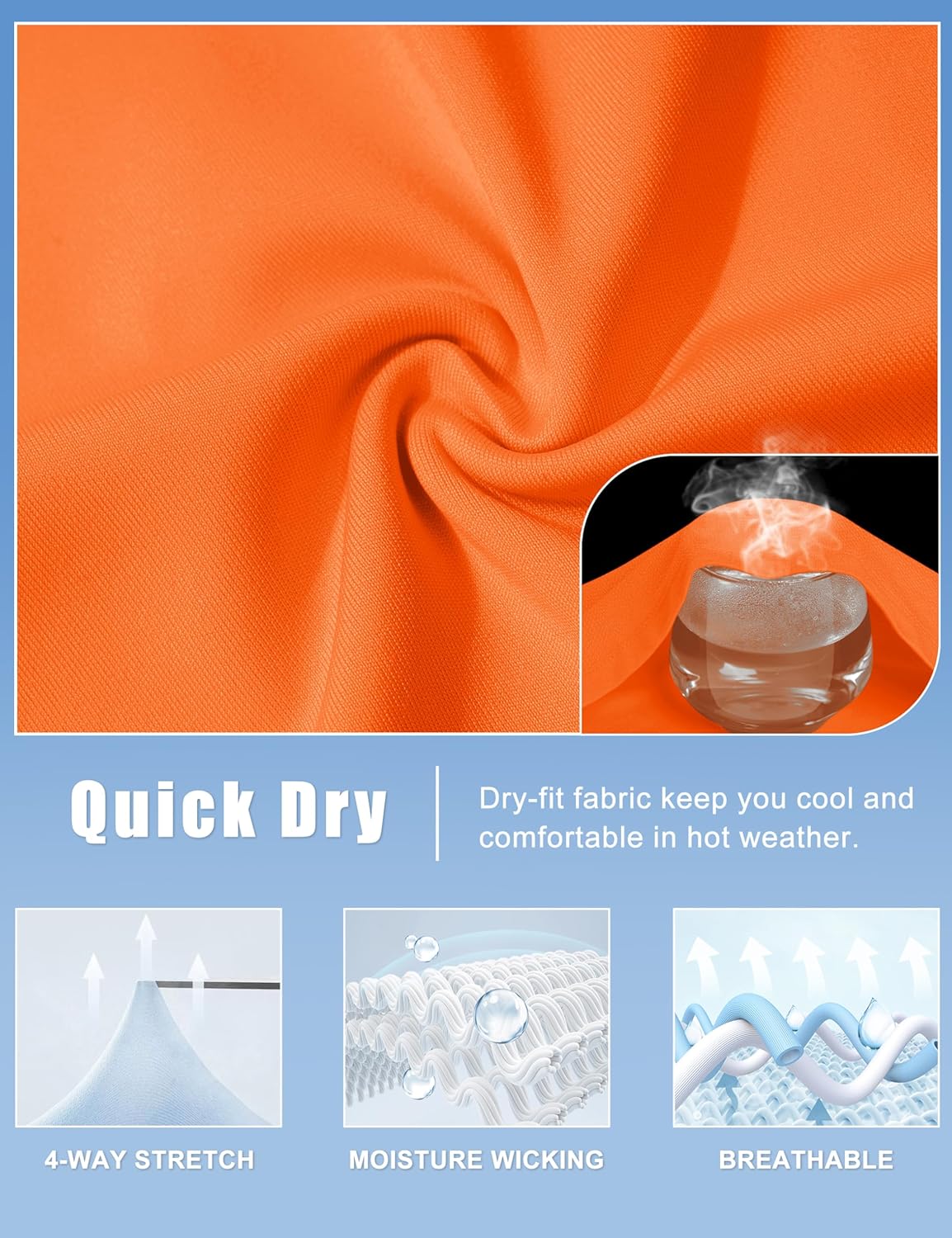 MAGCOMSEN Women's Polos Golf Shirts Short Sleeve UPF 50+ Collared Shirt Quick Dry Tennis Work Athletic Tops - Image 4