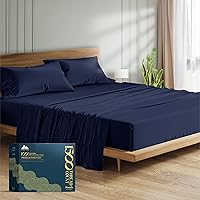 Vista 8 de Mayfair Linen Fundas de Almohada Premium de Algodón Egipcio Tamaño Estándar/Queen Juego de 4 - Fundas de Almohada de Algodón de Lujo de 1500 Cuenta