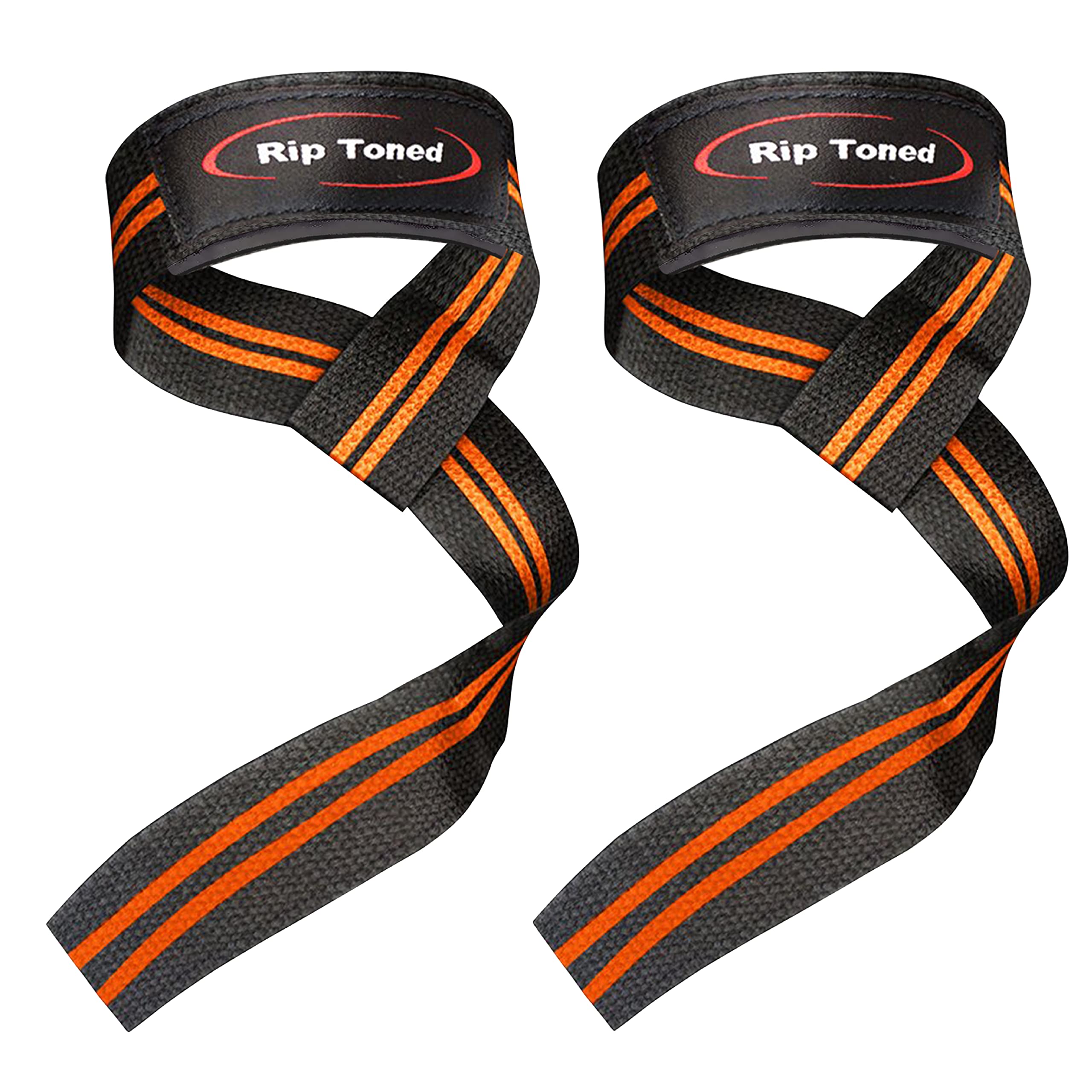 Rip Toned Performance Wrist Straps for Weightlifting – 23" Padded Lifting Straps for Men & Women – Cotton Gym Straps for Deadlifts, Strength Training,