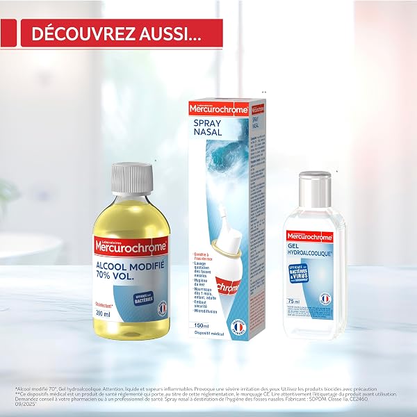 Spray Antiseptique Incolore - Nettoie la peau sans douleur, ne pique pas - Assure une parfaite hygiène cutanée - Sans alcool - Incolore - 100 ml - 5