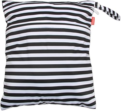 Damero Bolsa de viaje para artículos húmedos y secos con asa para pañales de tela, piezas de bombeo, ropa, traje de baño y más, fácil de agarrar y disponible en Yaxa Peru