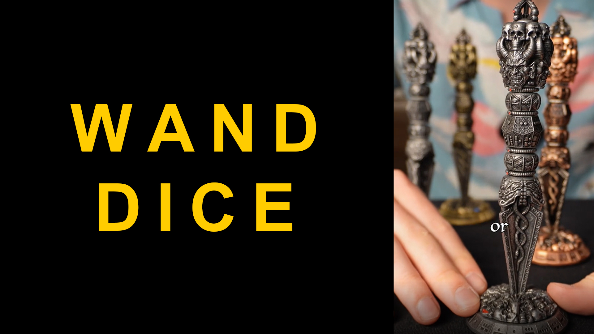 Wand Dice Toupie Dés 7 En 1 Métal - Pour D&D, Design Poignard, Coffret Cadeau, Dés Polyédriques Tout-en-un - 3