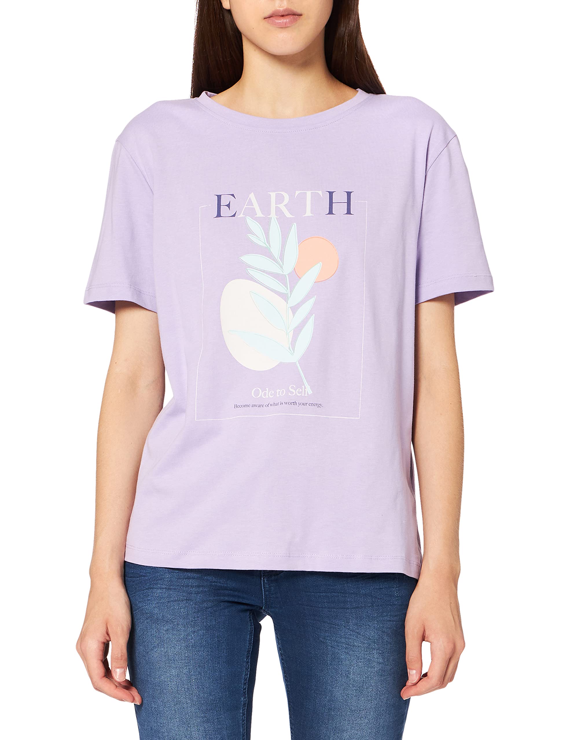 NA-KDWomen's Earth Printed T-Shirt