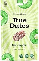 True Dates - Sour Apple | natürlich aromatisierte Datteln | Saurer Apfel-Geschmack | 100 g