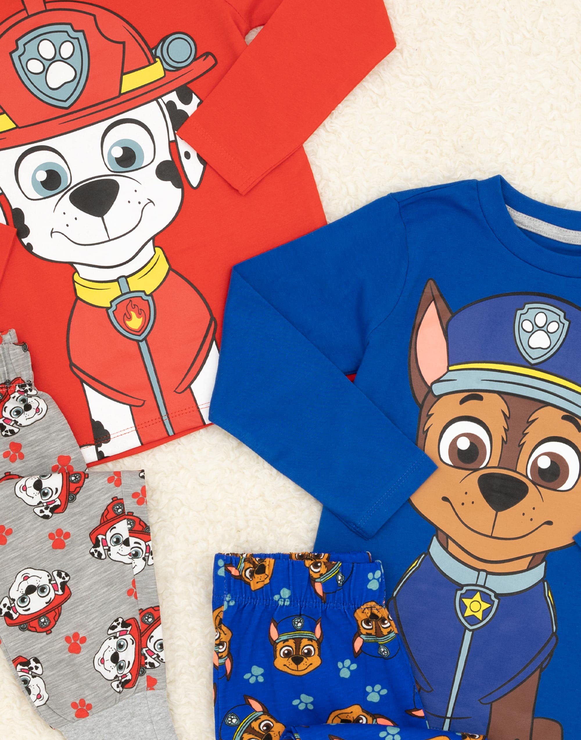Paw Patrol Pajamas Kids 2 Pack Boys Girls Girl Thirt Bottoms Set Pjs