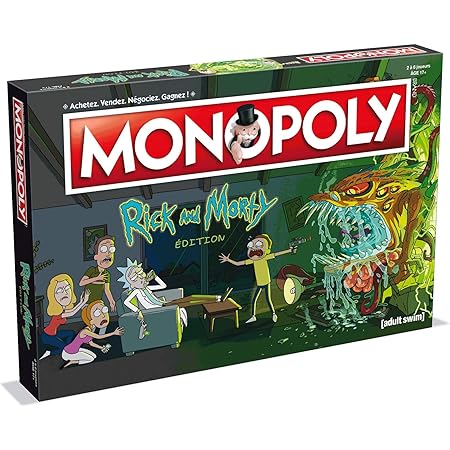 Monopoly Classique Hasbro – Version Française – Neuf Sous Blister – Jeu De Société