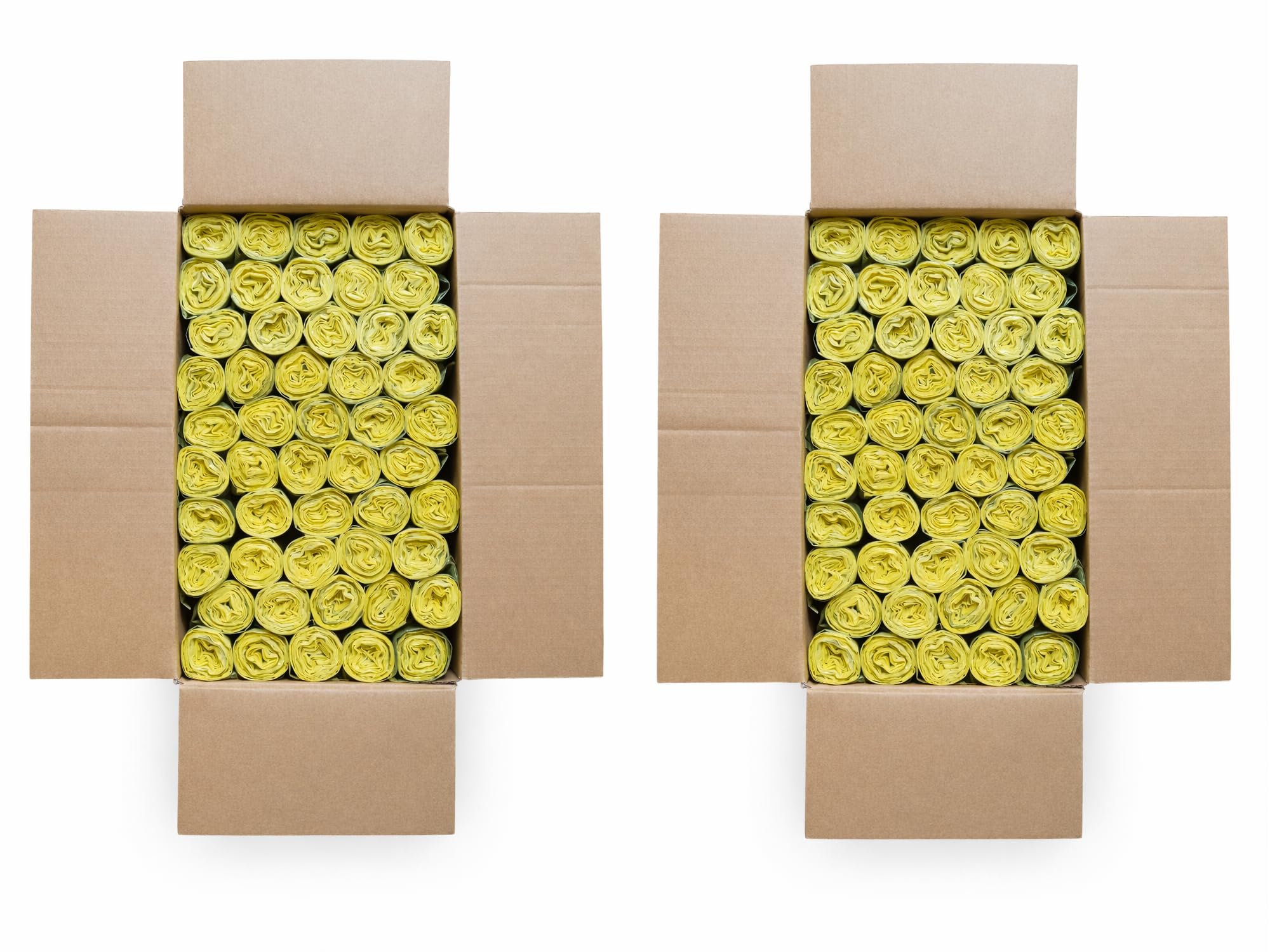 Bolsas amarillas con cordón, 90 litros, grosor: 16 μ (100)