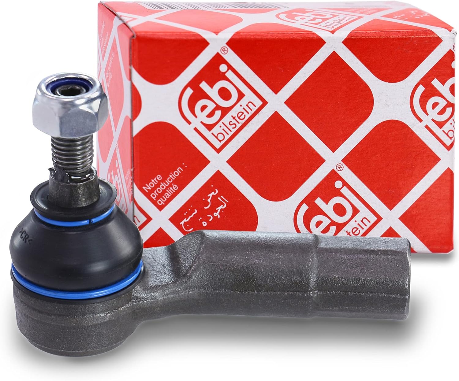 febi bilstein 37594 Tie Rod End with nut, pack of one