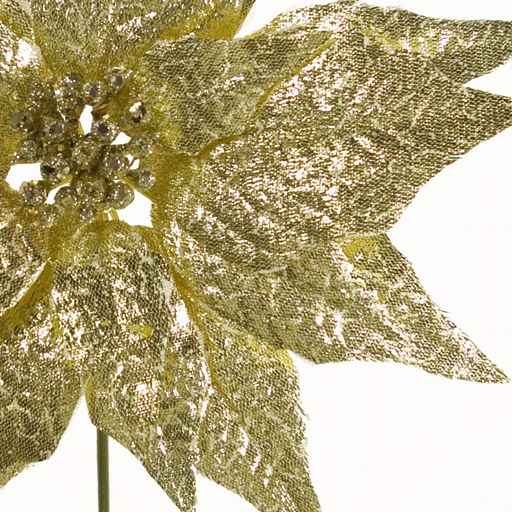 Amazon｜東京堂 造花 #ゴールド 花径24×L38cm MAGIQブランド ゴールド