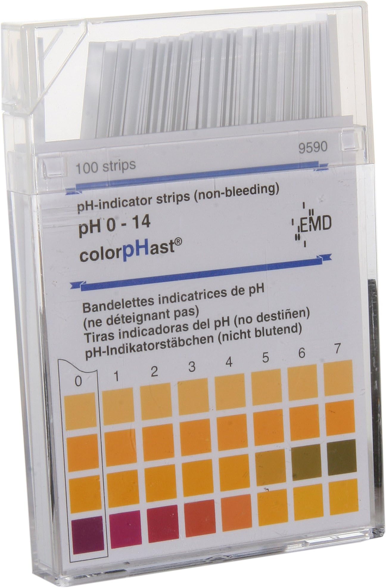 SEOH ColorpHast 9590-3 Test Strips 0-14 pH (Box of 100) [Misc.]