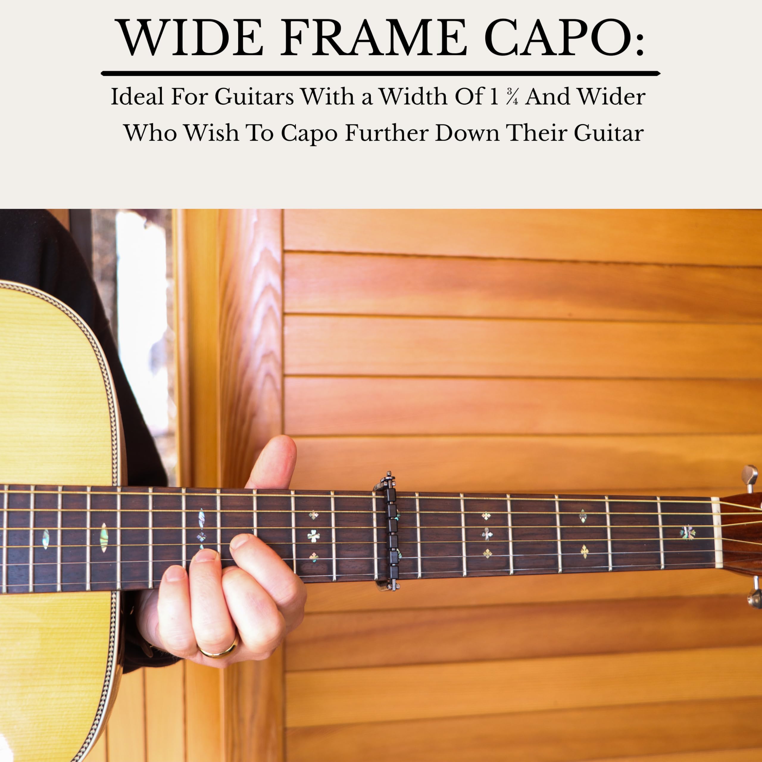 Paige Clik Capo PC-6W-ETI 6-string wide