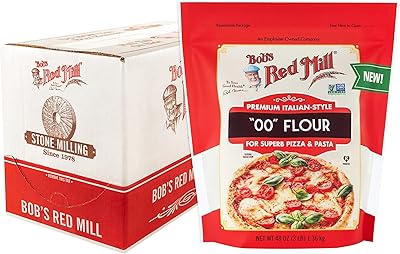 Bob's Red Mill 00 Flour, 48 Ounces, Pack of 4