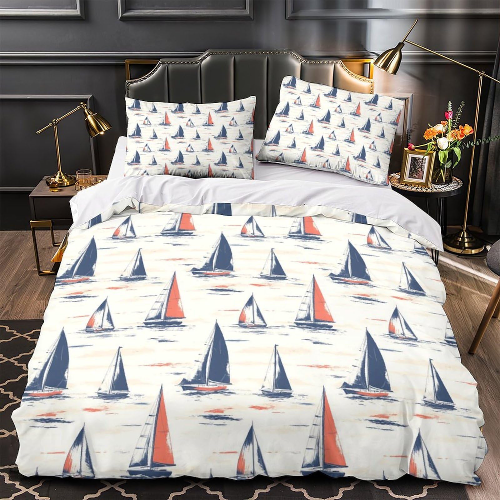 Parure de lit drapeau britannique king en microfibre 220x240cm