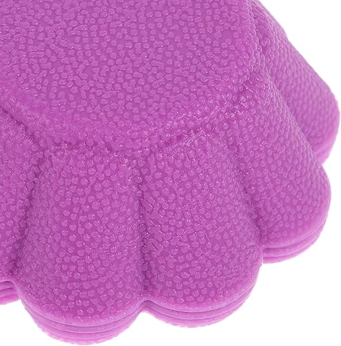 Miniatura 8 de Kichvoe Juego de 12 tazas de silicona para magdalenas, reutilizables, antiadherentes, con forma de flor, para magdalenas, tartas de huevo, aptas