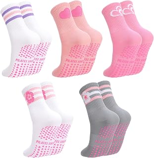 Pilates Socks with Grips for Women