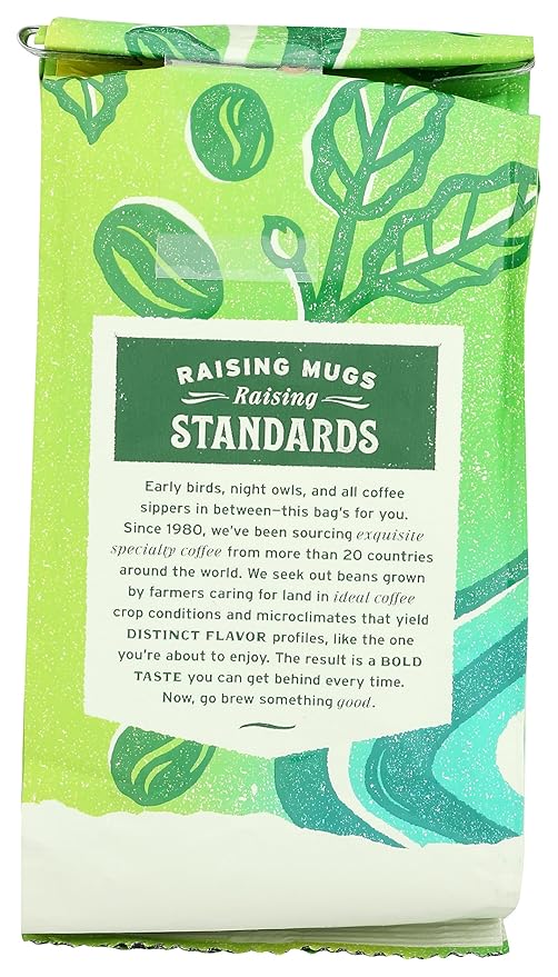 Café Orgánico Mezcla Continental en Grano Entero - Tostado Medio-Suave - 340g miniatura 2