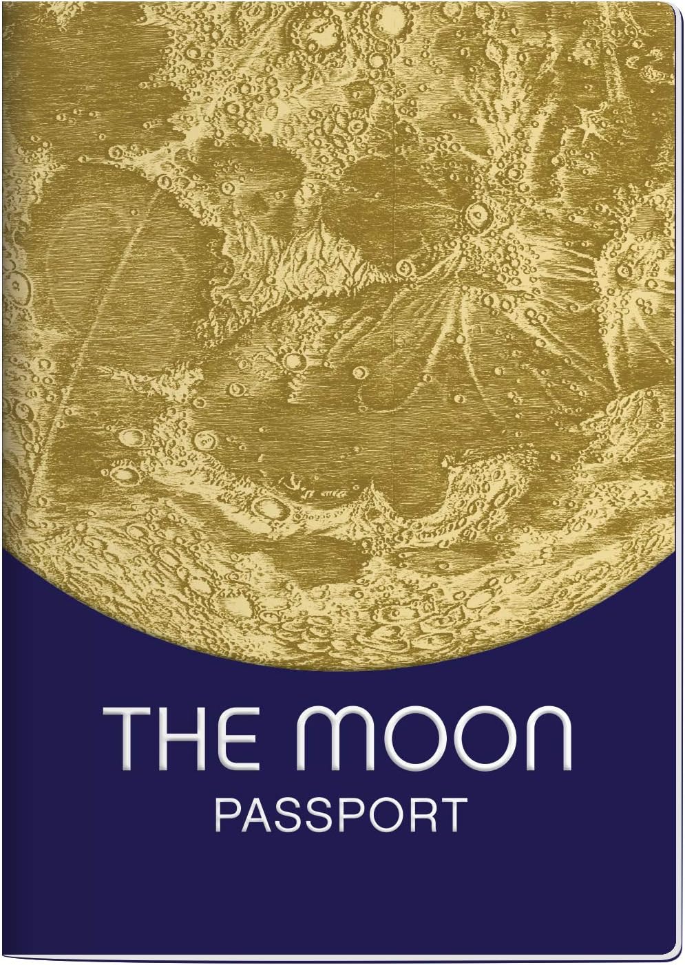 Passport to The Moon Mini Notebook