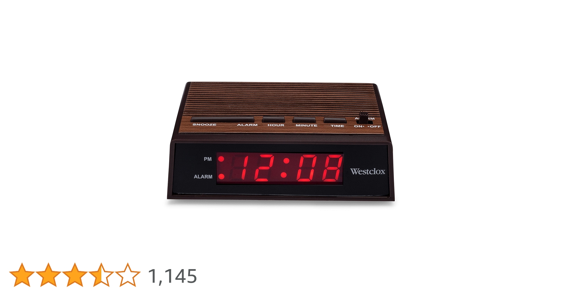 Amazon.co.jp: Westclox RETRO WDGRN LED ALMCLK : ホーム＆キッチン