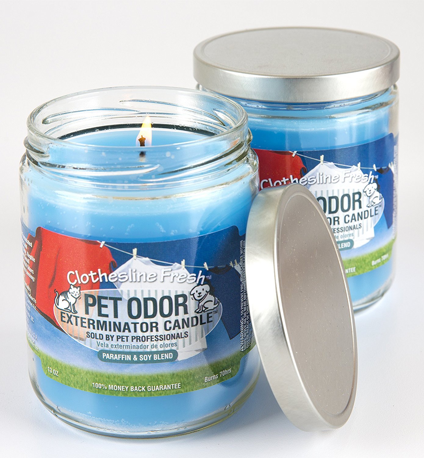 Pet Odor Exterminator Specialty Pet Products Wäscheleine, frisch, 370 ml, 2 Stück