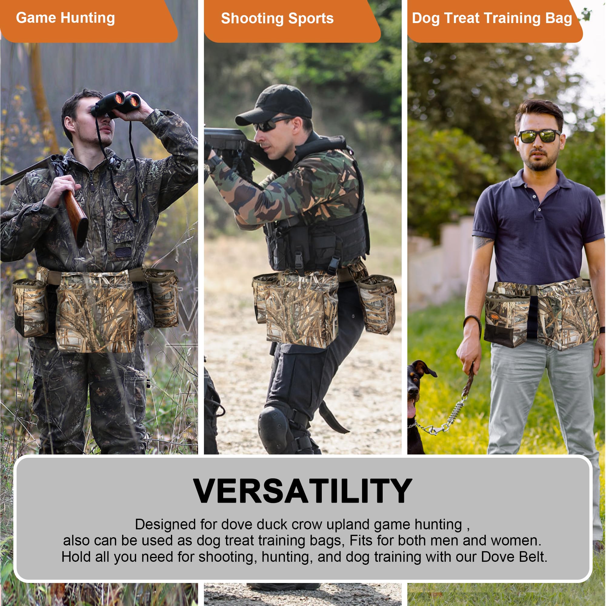 Dove Hunting Gadgets UIIHUNT Dove Hunting Dove Belt: Adjustable Dove - View #2