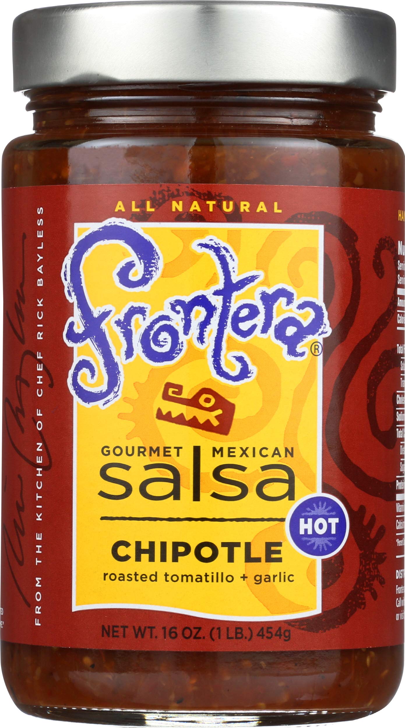Foods Inc. Salsa, Chipotle, Hot, 16-Ounce (Pack of 6)