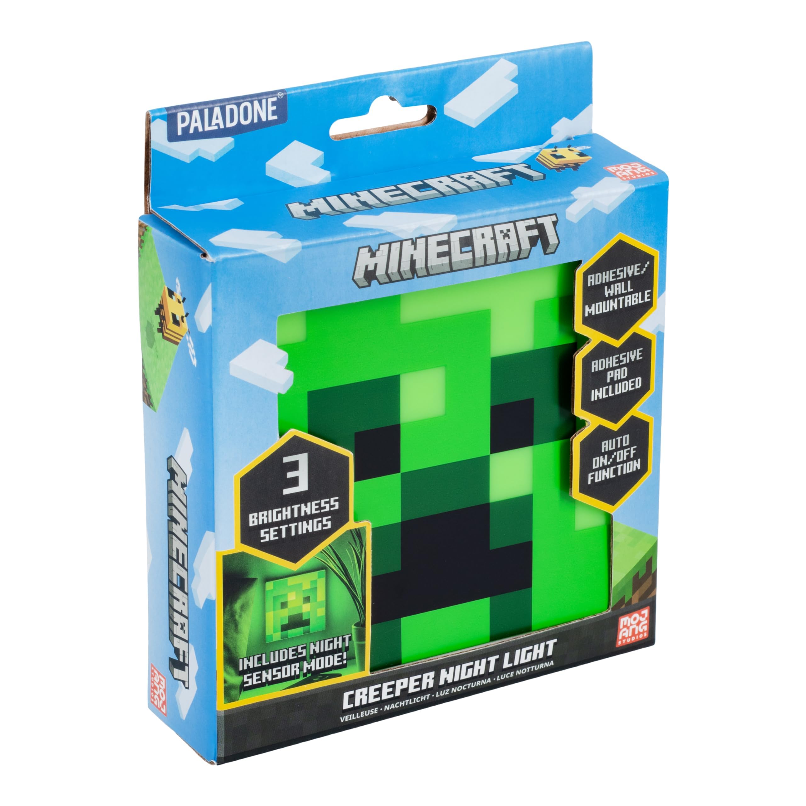 Amazon.co.jp: Paladone Minecraftクリーパーナイトライト、ナイト