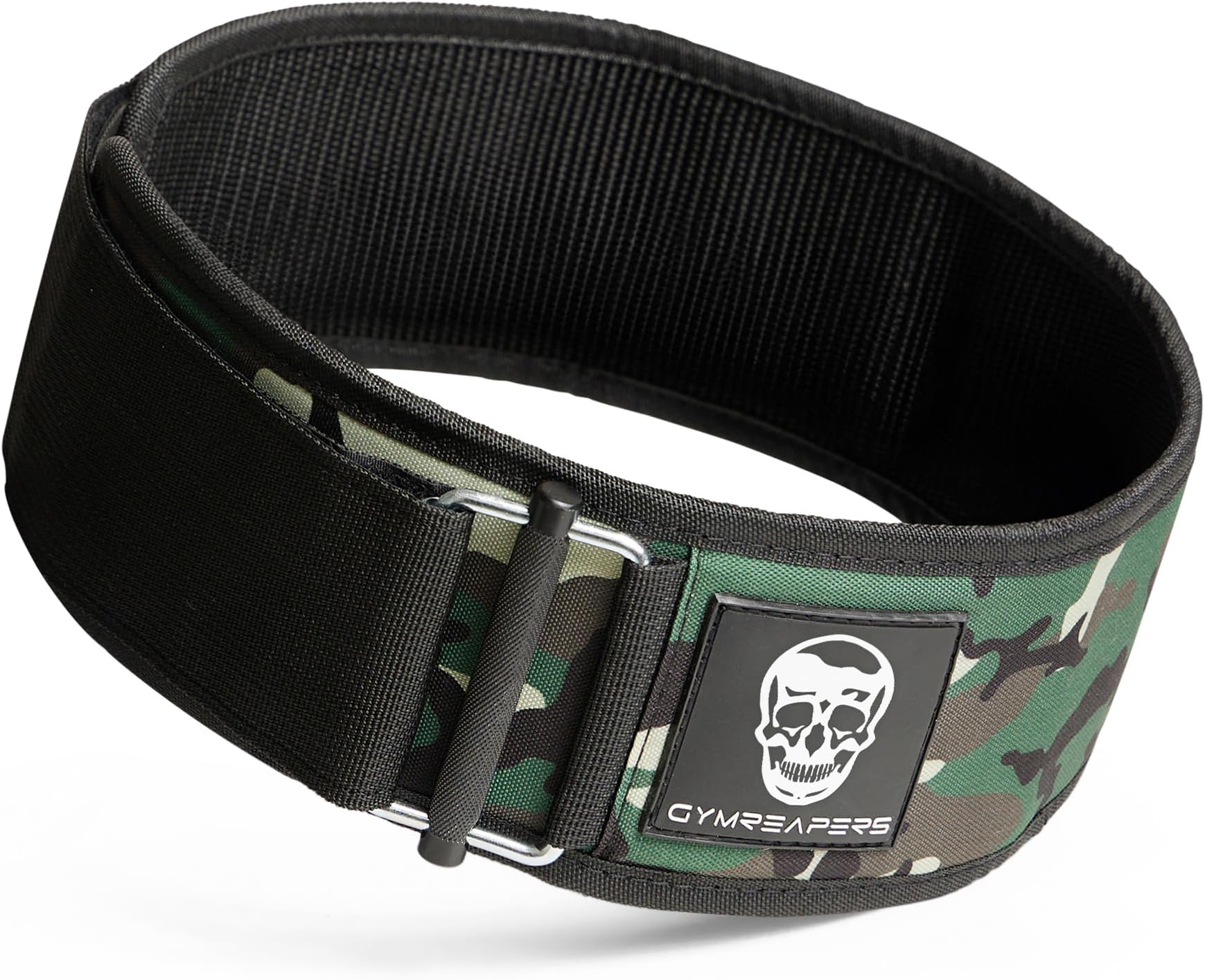 Gymreapers Quick Locking Weight Lifting Belt for Men Gym Belt for Powerlifting Deadlift Belt with 4 Inch Neoprene Metal Buckle Back Support Weightlifting Belt Women