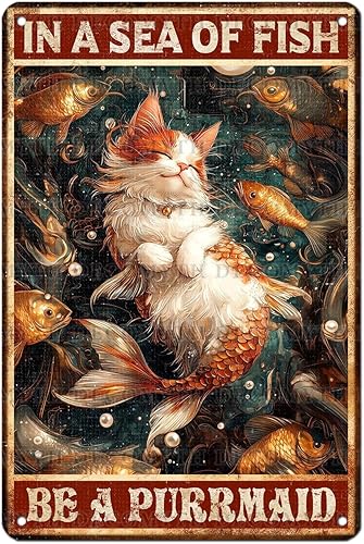 Miniatura 20 de Letrero de hojalata de pájaro vintage con texto en inglés "Music Is What Feelings Sound Like Retro Wall Art Wall Art Funny Bird Lovers Poster Indoor