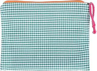 فوميز. شنطة مكياج للسفر، شنط مستحضرات تجميل محمولة للسفر، شنطة مكياج بسحاب، شنطة مستحضرات تجميل للنساء، شنطة منظمة للمكياج بلون اخضر، أكريلونيتريل بوتادين ستايرين